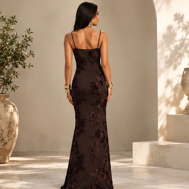 LUNA DRAPED MAXI DRESS — IVORY | Coastal Divas