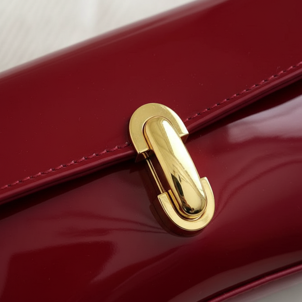 Scarlet Luxe Shoulder Bag