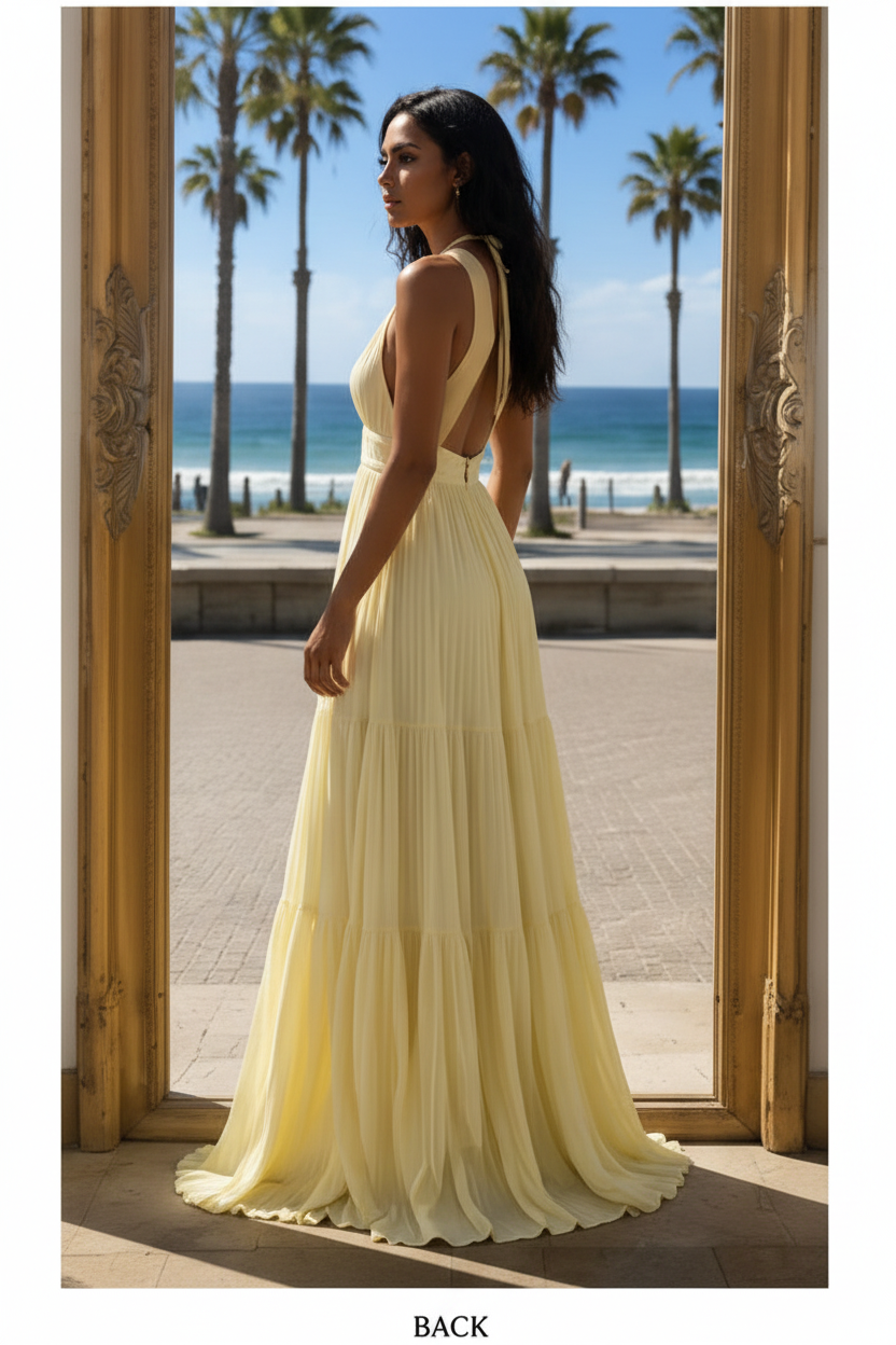 Coastal Divas Brown Off-Shoulder Midi Dress
